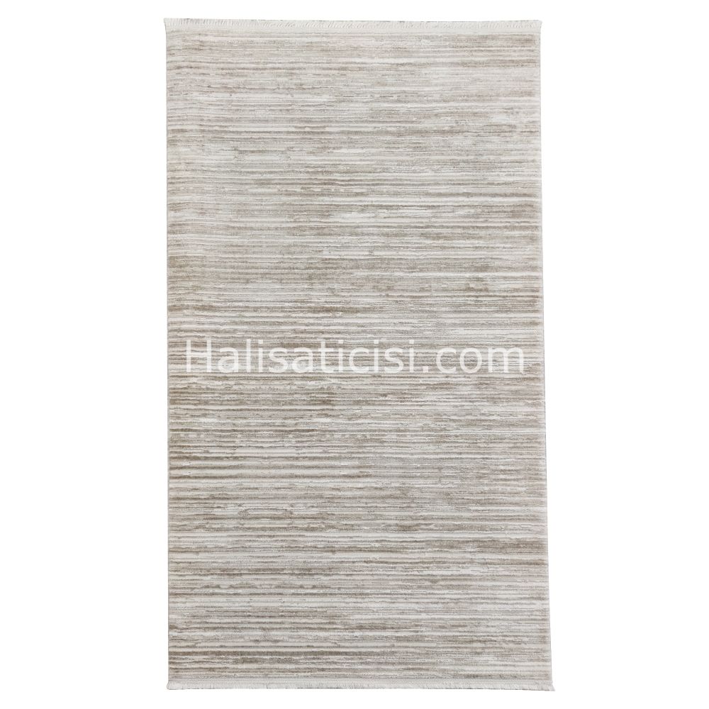 Melidia Halı Relax Özel Ebat Kesme Halı 0184A-BEJ. 100 cm