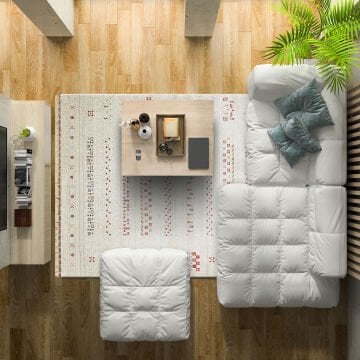 Eko Halı Zara Otantik Desen Özel Tezgah Halısı ZR 06 Beige