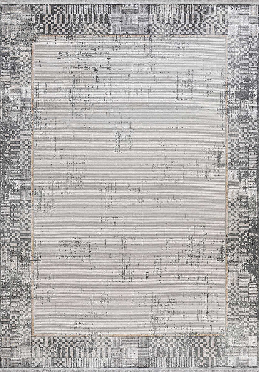 Festival Halı Bianca Modern Gri Oda Halısı M4404A