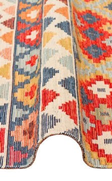 Eko Halı Nomad Çift Taraflı Yıkanabilir Otantik Desen Kilim NMD 02 Aqua