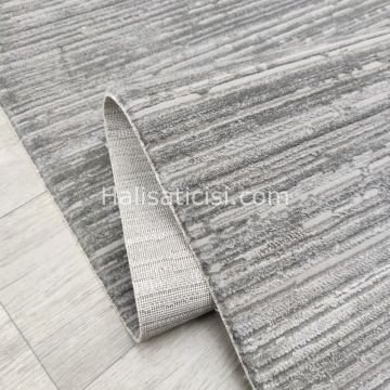 Melidia Halı Relax Özel Ebat Kesme Halı 0184B-ANTRASIT