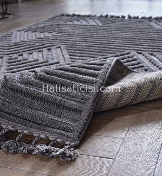 Gümüşsuyu Halı Deco Alvin 12619 Antrasit