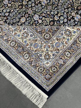 Wolen Halı Ottoman Yumuşak Viscon Halı 5254 MAVİ