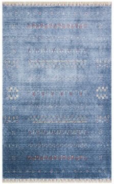 Eko Halı Zara Otantik Desen Özel Tezgah Halısı ZR 06 Blue