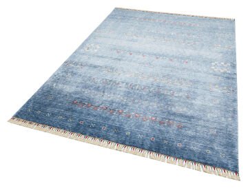 Eko Halı Zara Otantik Desen Özel Tezgah Halısı ZR 06 Blue