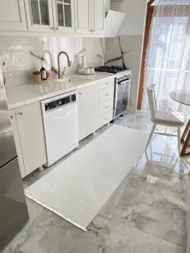 Apex Yoga 5011 Ekru Düz Desensiz Beyaz Halı