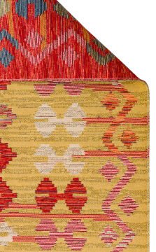 Eko Halı Nomad Çift Taraflı Yıkanabilir Otantik Desen Kilim NMD 03 Red