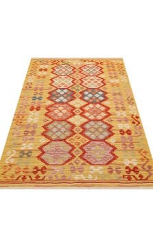 Eko Halı Nomad Çift Taraflı Yıkanabilir Otantik Desen Kilim NMD 03 Red