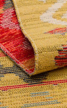 Eko Halı Nomad Çift Taraflı Yıkanabilir Otantik Desen Kilim NMD 03 Red