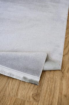 Apex Yoga 5012 Gri Düz Desensiz Gri Halı