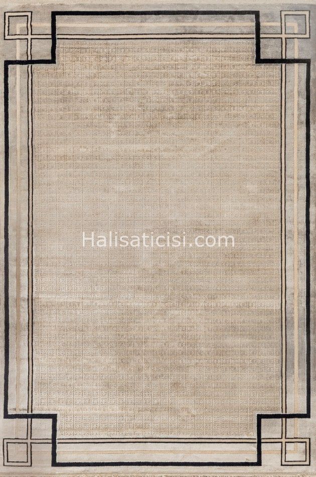 Deep  B097 R VİZON - SİYAH BEYAZ 116x190