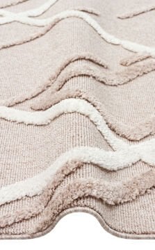 Eko Halı Terazzo İskandinav Halı TRZ03 Beige White