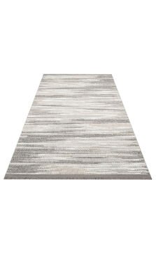 Eko Halı Motto Bukle Halı MOT 01 Grey White