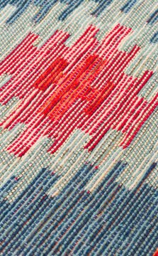 Eko Halı Nomad Çift Taraflı Yıkanabilir Otantik Desen Kilim NMD 04 Navy