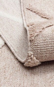 Eko Halı Terazzo İskandinav Halı TRZ03 Beige White