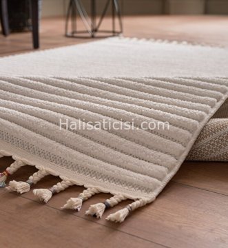 Gümüşsuyu Halı Deco Alvin 12621 Bej 100X200