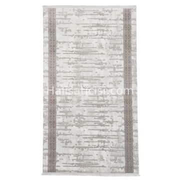Melidia Halı Relax Özel Ebat Kesme Halı 0185A-KAHVE 100 cm