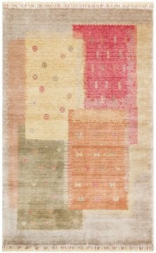 Eko Halı Zara Otantik Desen Özel Tezgah Halısı ZR 07 Beige Autumn