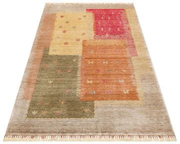 Eko Halı Zara Otantik Desen Özel Tezgah Halısı ZR 07 Beige Autumn