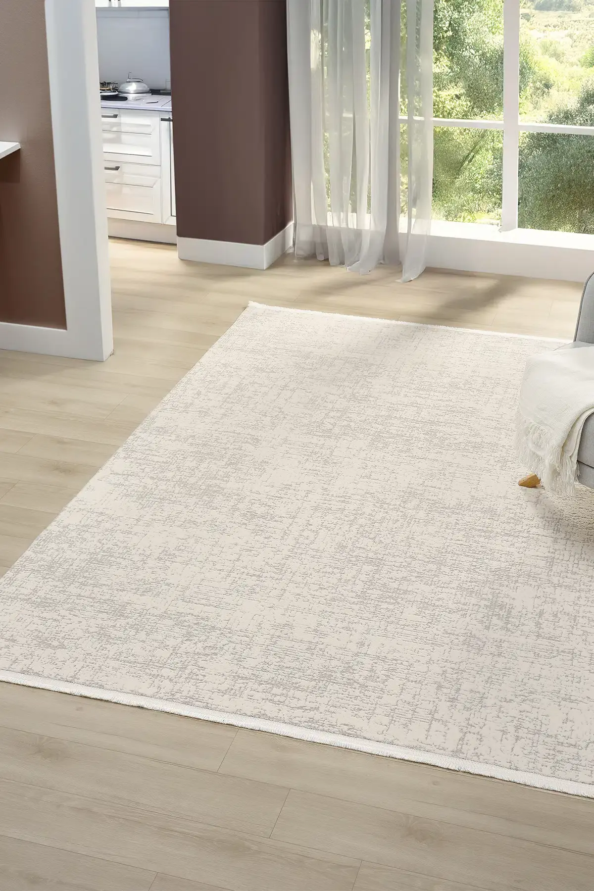 Seyran Halı İmaj Krem Gri