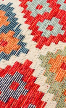 Eko Halı Nomad Çift Taraflı Yıkanabilir Otantik Desen Kilim NMD 05 Terra