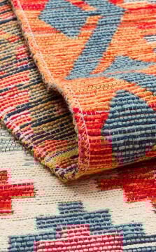 Eko Halı Nomad Çift Taraflı Yıkanabilir Otantik Desen Kilim NMD 05 Terra