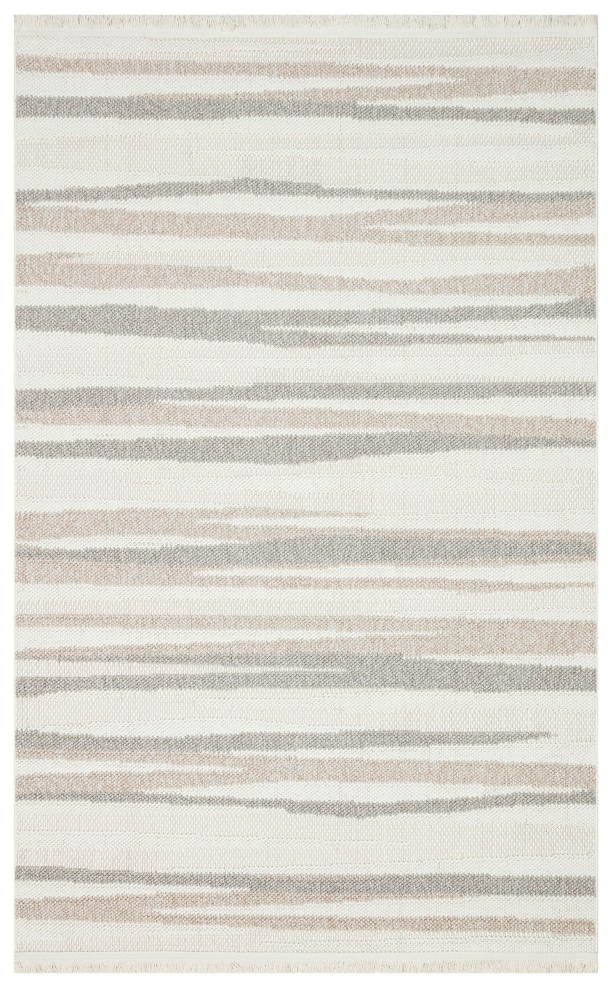 Eko Halı Motto Bukle Halı MOT 02 White Beige