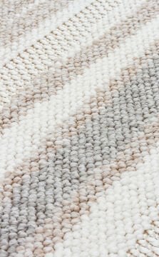 Eko Halı Motto Bukle Halı MOT 02 White Beige