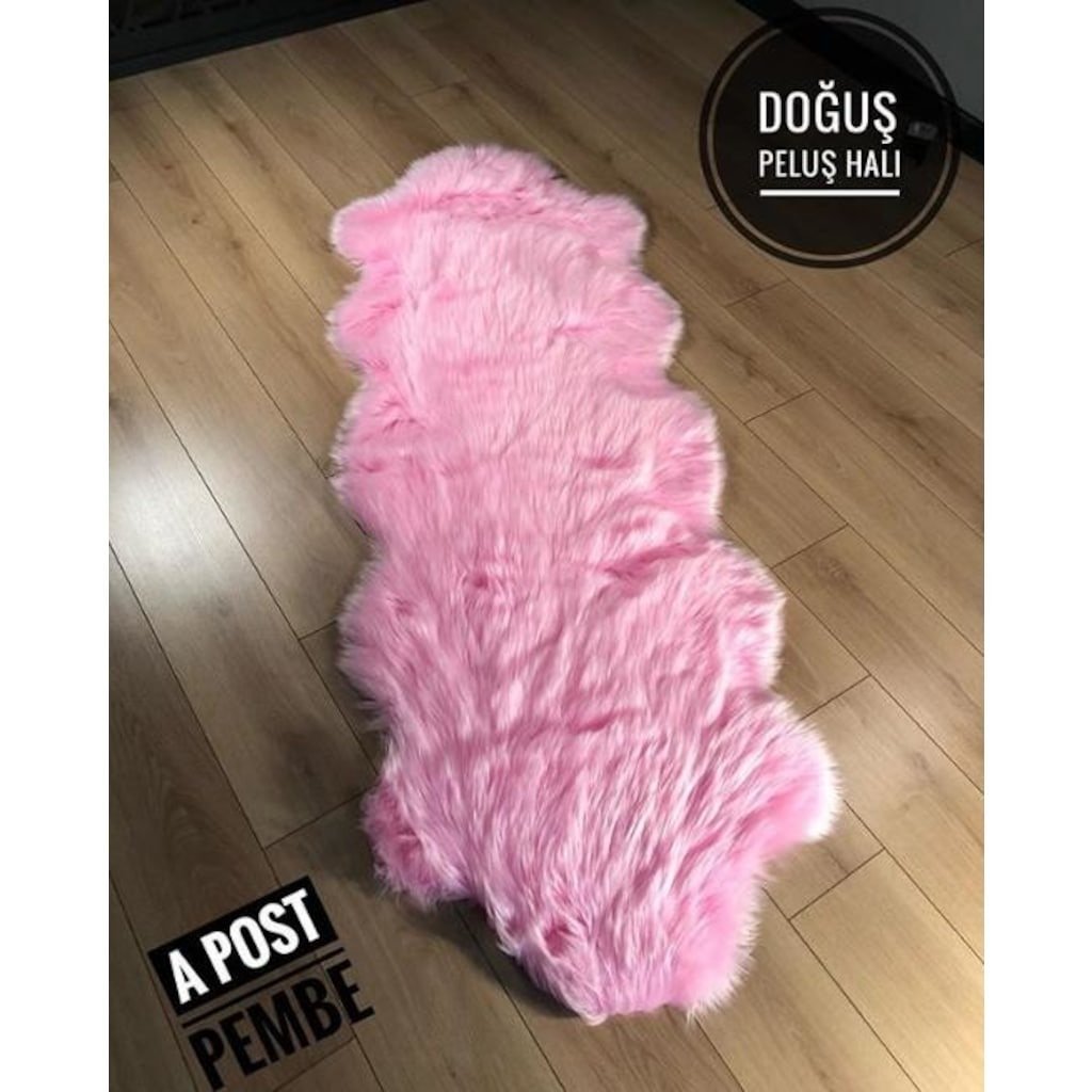 Doğuş Peluş Halı A Post Pembe