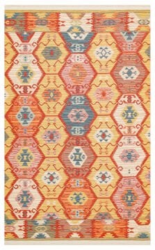 Eko Halı Nomad Çift Taraflı Yıkanabilir Otantik Desen Kilim NMD 06 Red