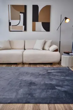 Apex Yoga 5014 Antrasit Düz Desensiz Antrasit Halı