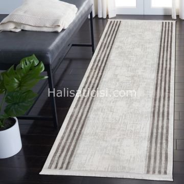 Melidia Halı Relax Özel Ebat Kesme Halı 0188A-KAHVE