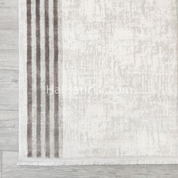 Melidia Halı Relax Özel Ebat Kesme Halı 0188A-KAHVE