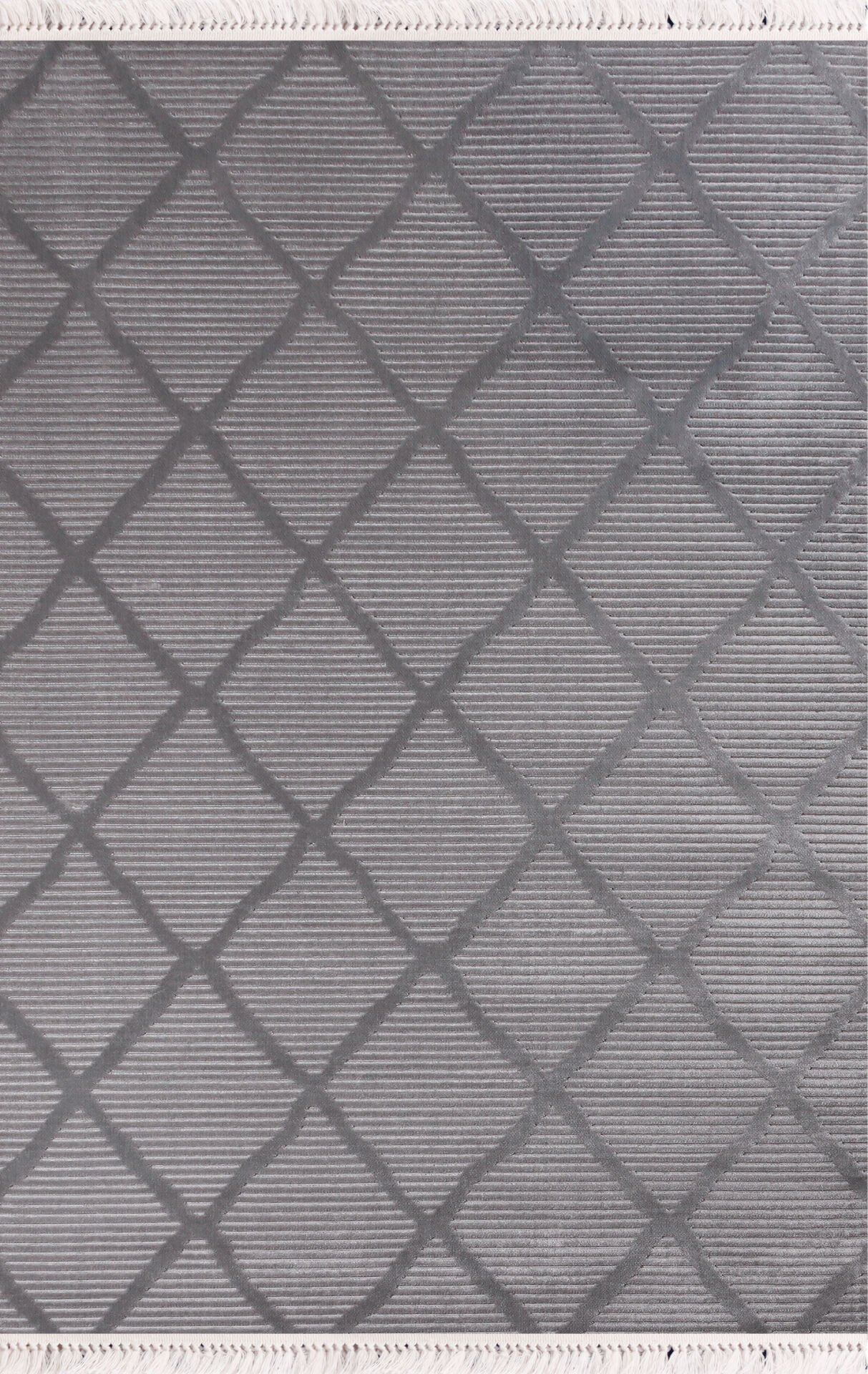 Nexus Halı Torino Antialerjik Modern Halı 4008 Gri 100x200