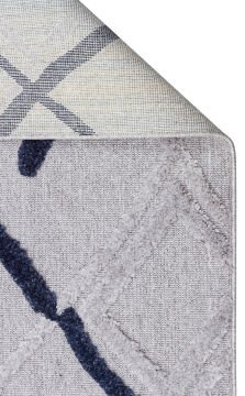 Eko Halı Terazzo İskandinav Halı TRZ03 Grey Navy