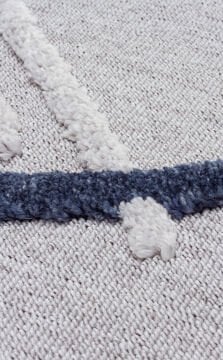 Eko Halı Terazzo İskandinav Halı TRZ03 Grey Navy