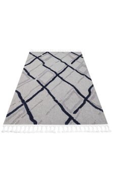 Eko Halı Terazzo İskandinav Halı TRZ03 Grey Navy