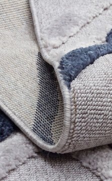 Eko Halı Terazzo İskandinav Halı TRZ03 Grey Navy