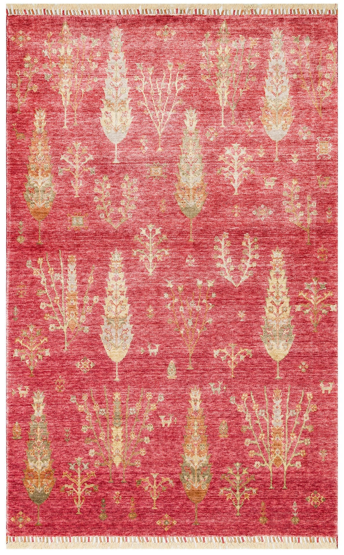 Eko Halı Zara Otantik Desen Özel Tezgah Halısı ZR 08 Red Autumn