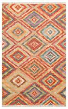 Eko Halı Nomad Çift Taraflı Yıkanabilir Otantik Desen Kilim NMD 07 Terra