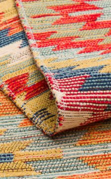 Eko Halı Nomad Çift Taraflı Yıkanabilir Otantik Desen Kilim NMD 07 Terra