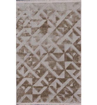 Gümüşsuyu Halı Deco Geo 15869 Kahve 100X200