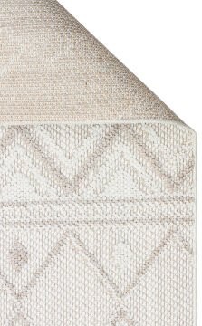 Eko Halı Motto Bukle Halı MOT 03 White Beige