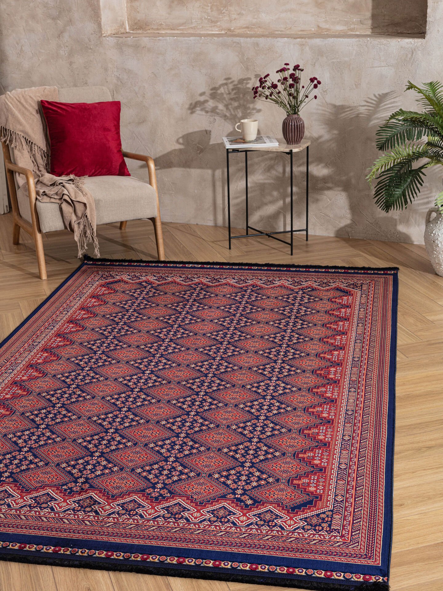 La Boutique Halı Afgan Desenli Ahlat Halı HT01