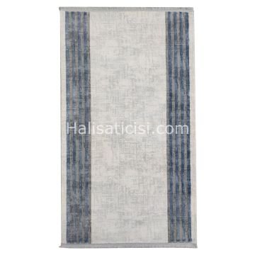 Melidia Halı Relax Özel Ebat Kesme Halı 0188A-MAVİ 100 cm