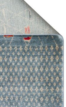 Eko Halı Zara Otantik Desen Özel Tezgah Halısı ZR 15 Aqua Multy