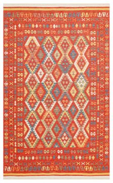 Eko Halı Nomad Çift Taraflı Yıkanabilir Otantik Desen Kilim NMD 08 Light Multy