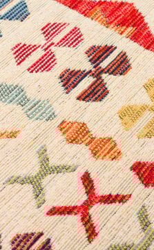 Eko Halı Nomad Çift Taraflı Yıkanabilir Otantik Desen Kilim NMD 08 Light Multy