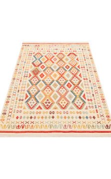 Eko Halı Nomad Çift Taraflı Yıkanabilir Otantik Desen Kilim NMD 08 Light Multy