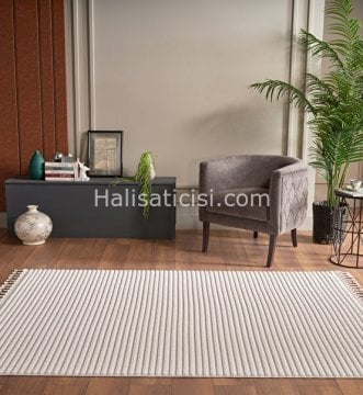 Gümüşsuyu Halı Deco Alvin 12731 Gri 100X200